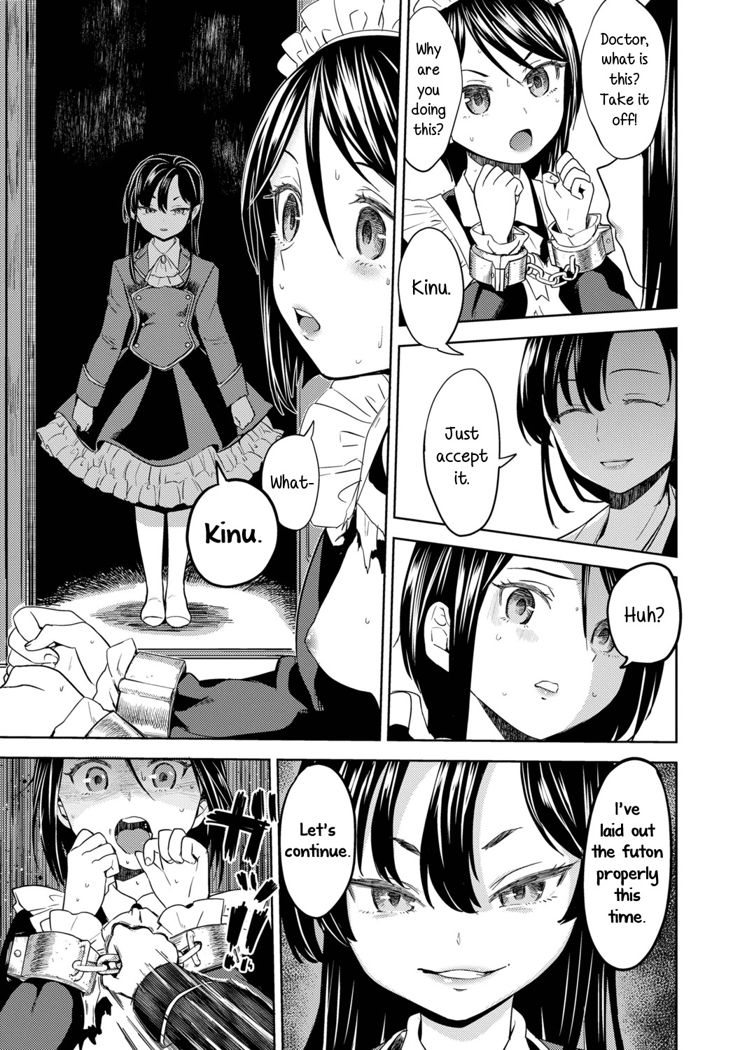 Hentai Manga Comic-The Girl from the Mochizuki Blood Science Lab Ch.1-Read-13